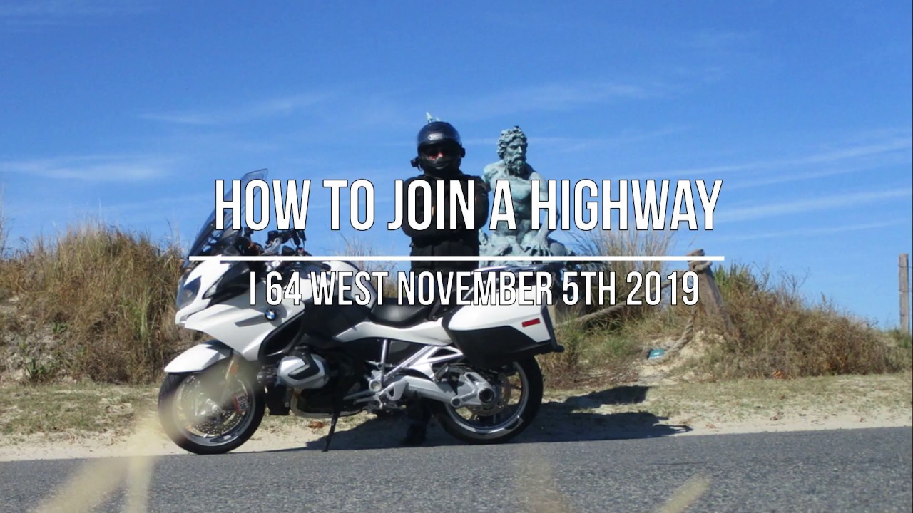 How to Merge on to a Highway with a Motorcycle