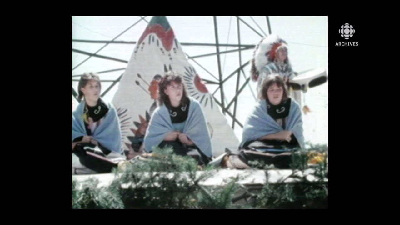 Été 1987, pow-wow chez les Abénaquis d'Odanak