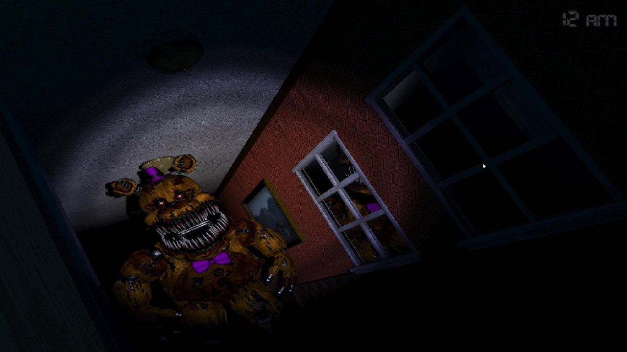 FNAF 4 NIGHT 4/5 FREEDYs OUT FOR BLOOD