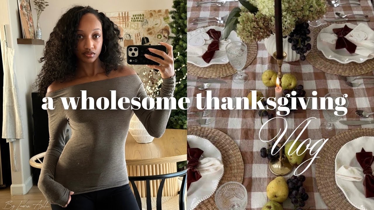 Cozy Thanksgiving Vlog & Decorating for the Holidays