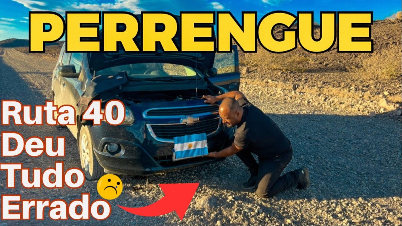De MENDOZA a BARILOCHE pela RUTA 40! Quando o CARRO QUEBRA no PIOR Lugar da Argentina