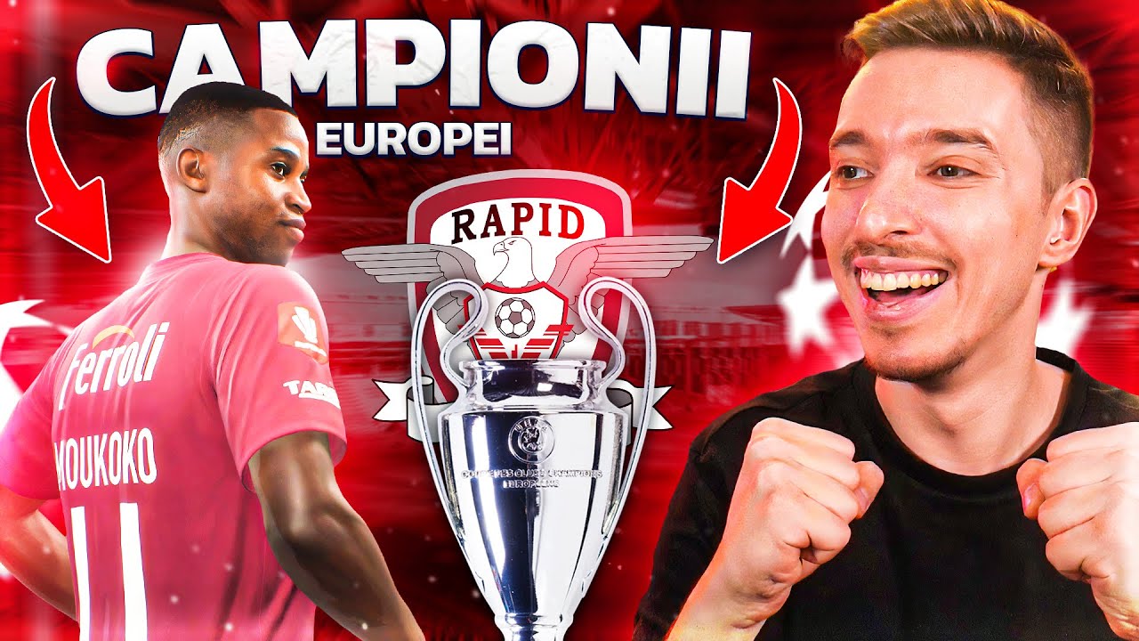 TRANSFER 1 JUCATOR PE SEZON LA RAPID BUCURESTI PANA CASTIG CHAMPIONS LEAGUE !!! FIFA 23 ROMANIA !!!