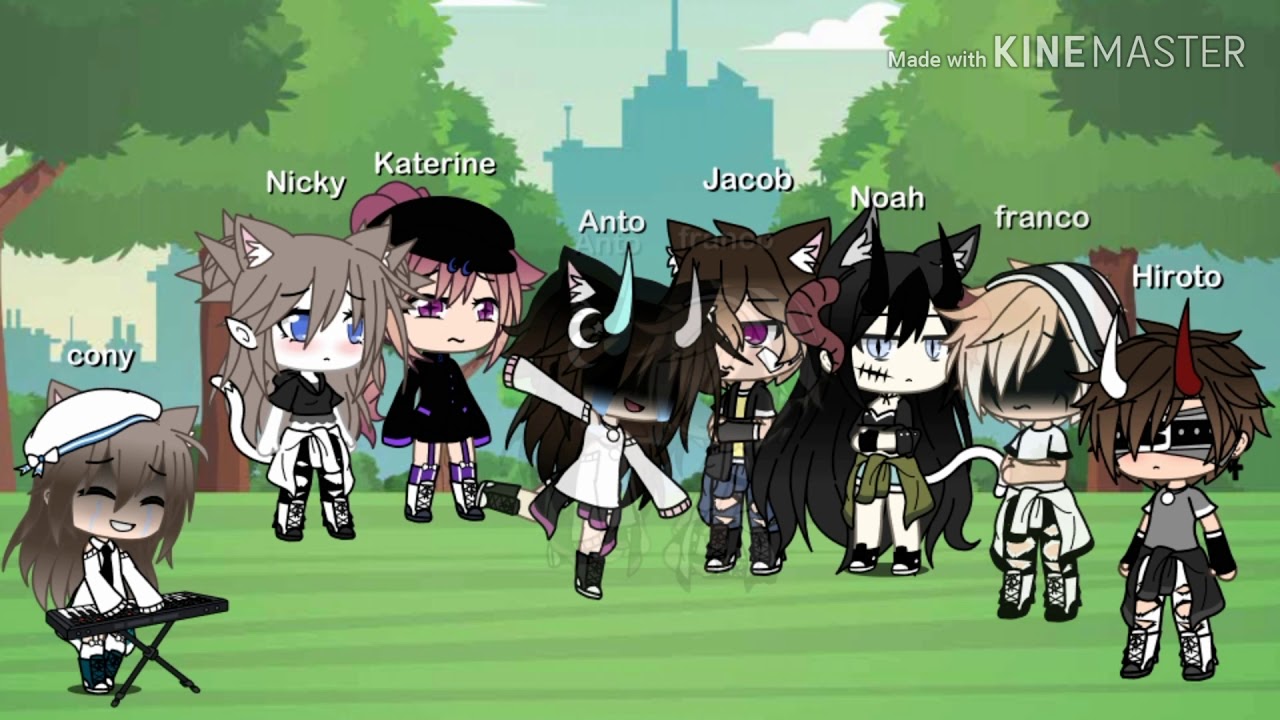 Batalla de canto Gacha life Luna & Sol