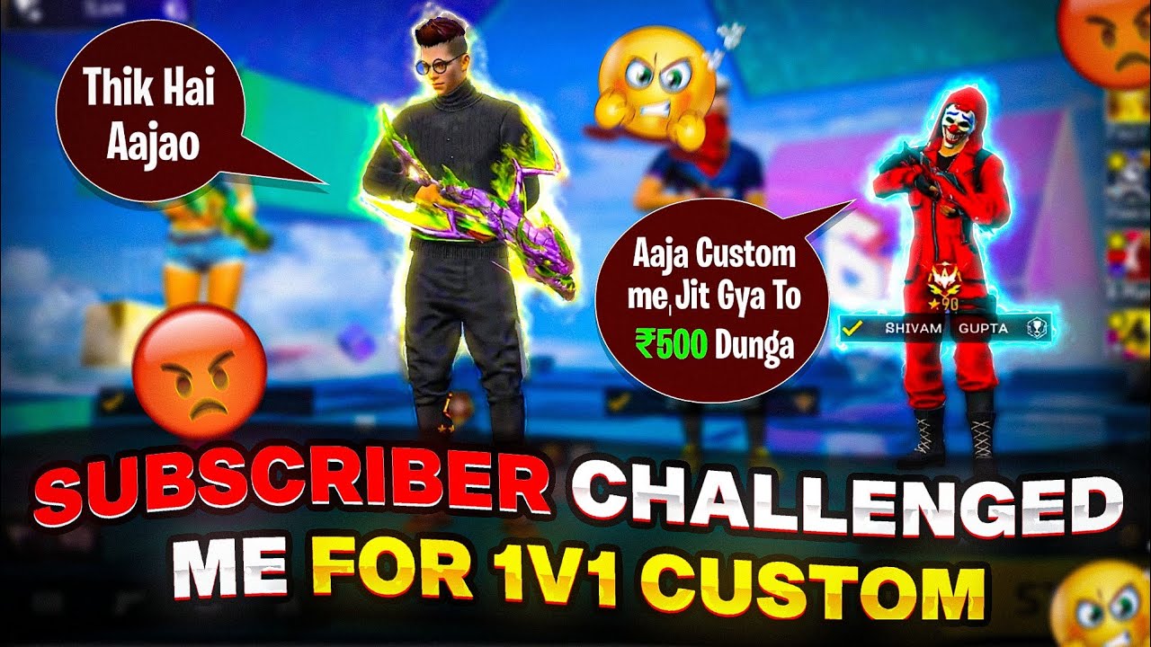 Suscriber Open challenge on Live streaming 🤣funny gameplay #freefire #funnyvideo #3tufantips