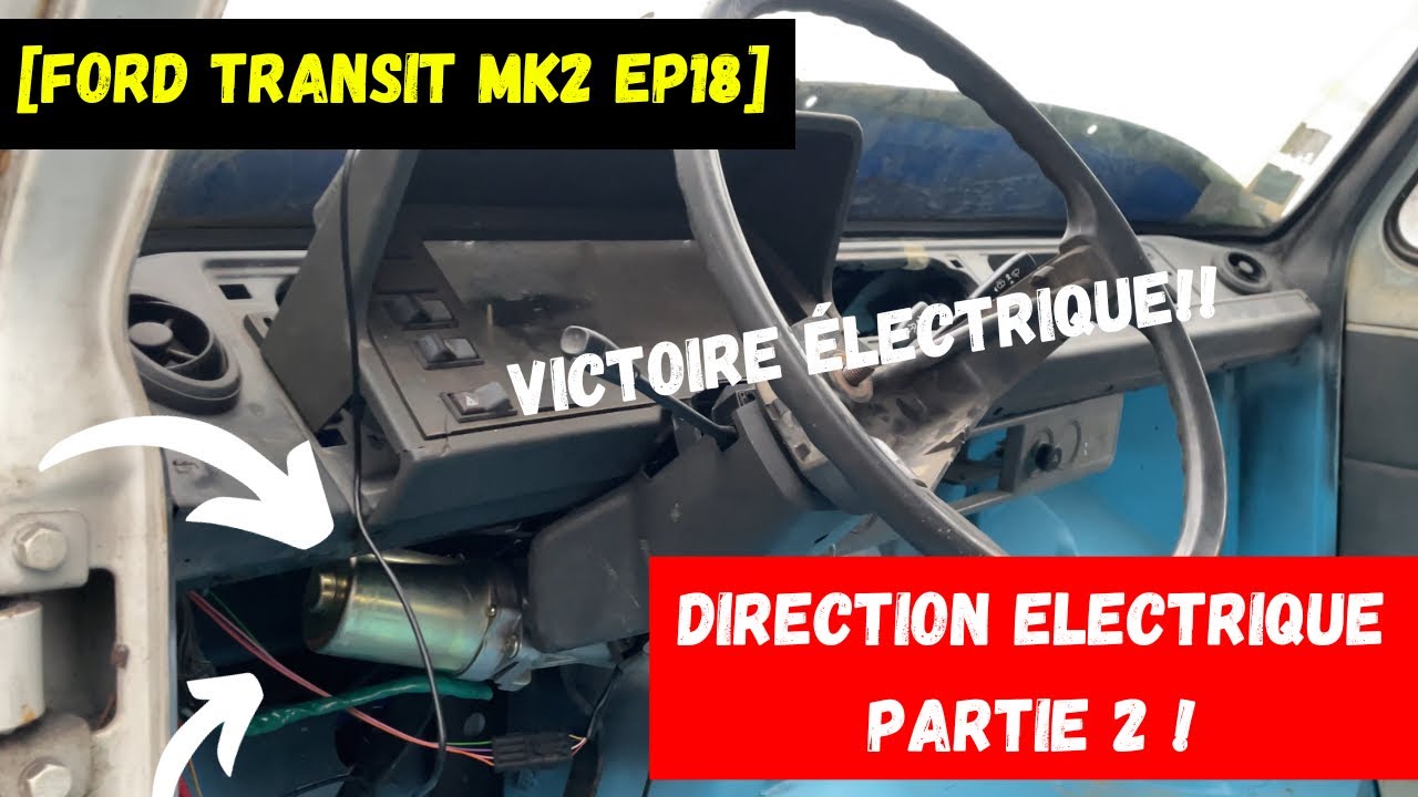 ADAPTATION DIRECTION &Eacute;LECTRIQUE DE CLIO 2 - partie2