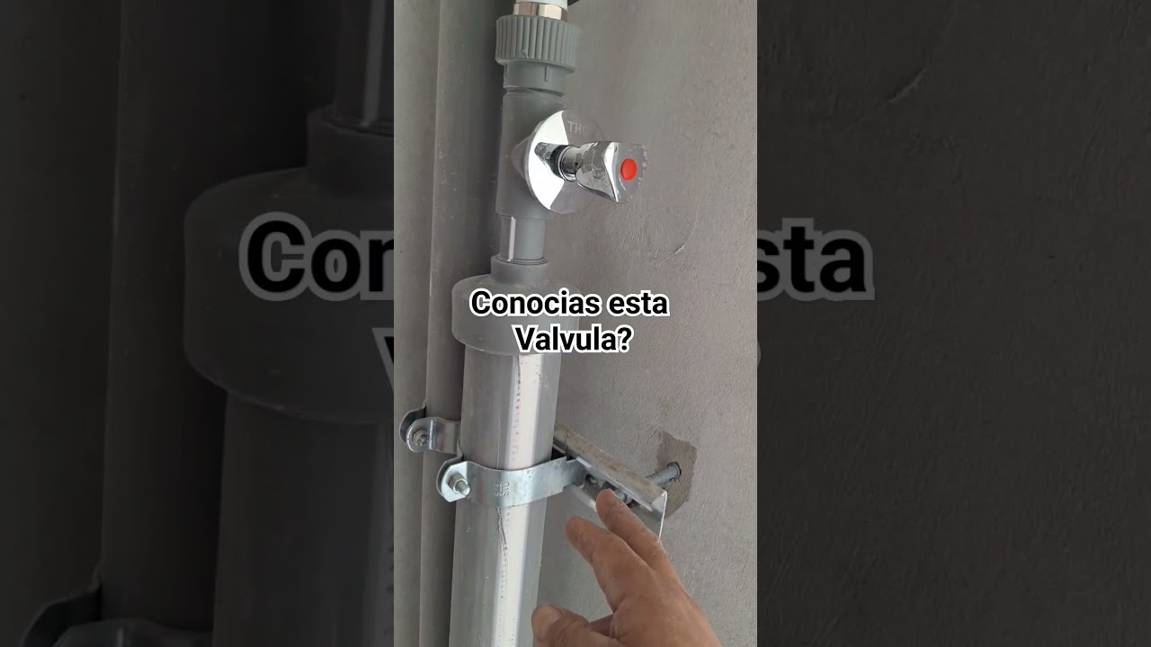 Conocias esta valvula y su uso ? #construccion #construction #arquitectura #polipropileno #reparar
