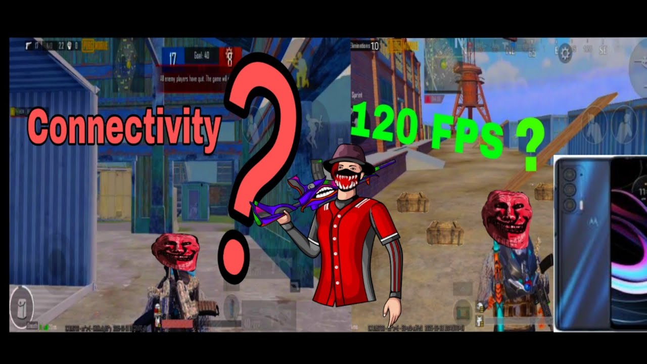 Moto Edge 2021 PUBG Test🔥😱 | Best Phone for PUBG? | Connectivity TDM