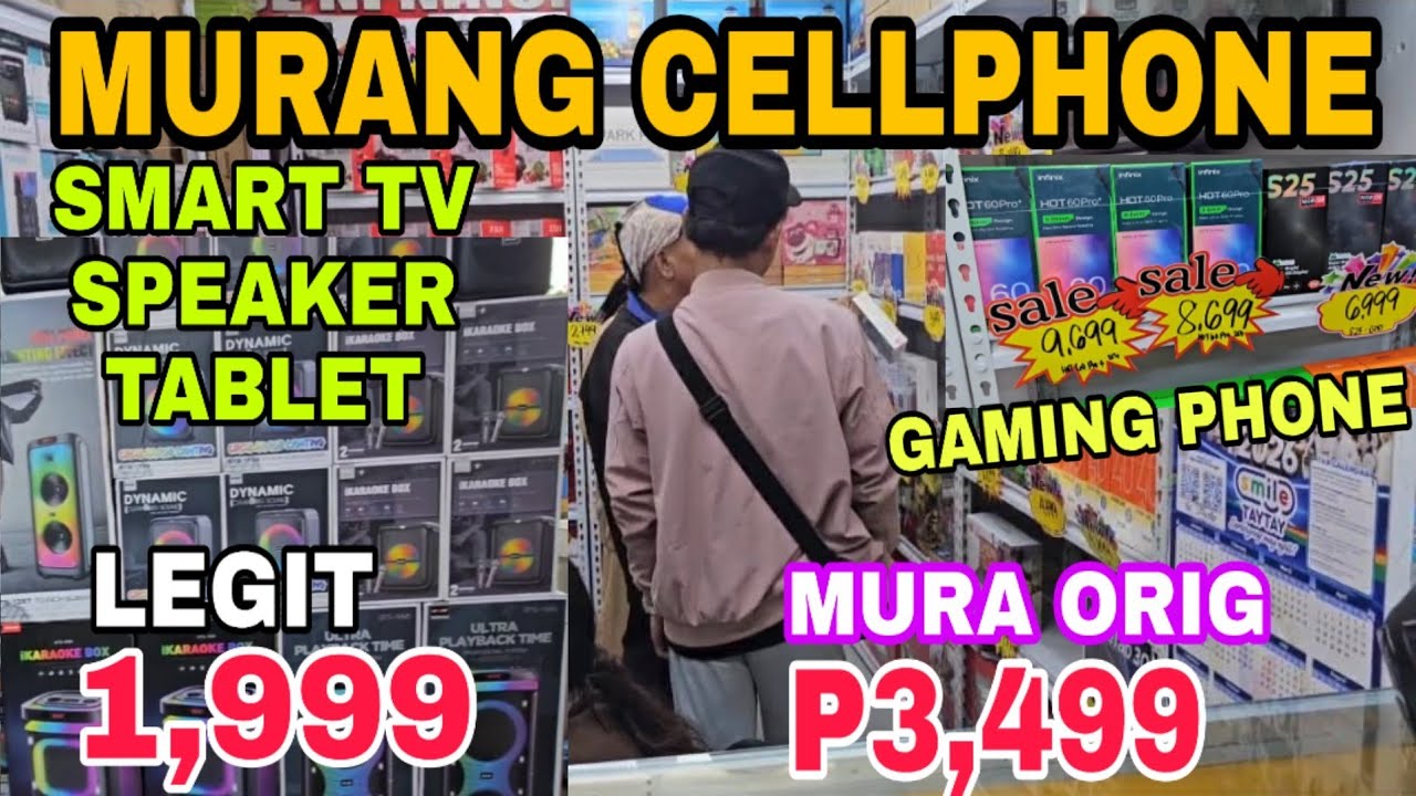 WAREHOUSE ng mga BRANDNEW MURANG CELLPHONE,SMART TV,SPEAKER,tablet, legit dito