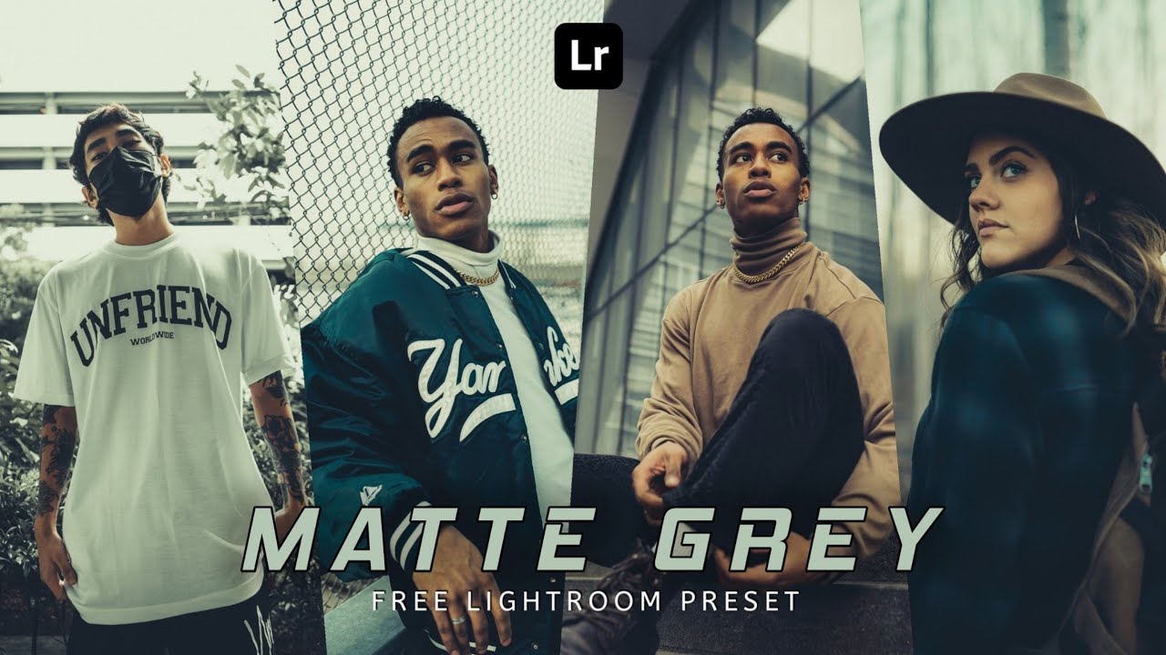 Lightroom Mobile Preset Free DNG | Matte Grey Lightroom Preset | lightroom presets
