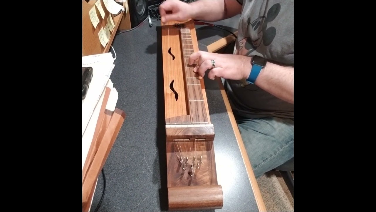 new Scheitholt dulcimer handmade by Jack Ferguson at Appalachian Flutes and Dulcimers.