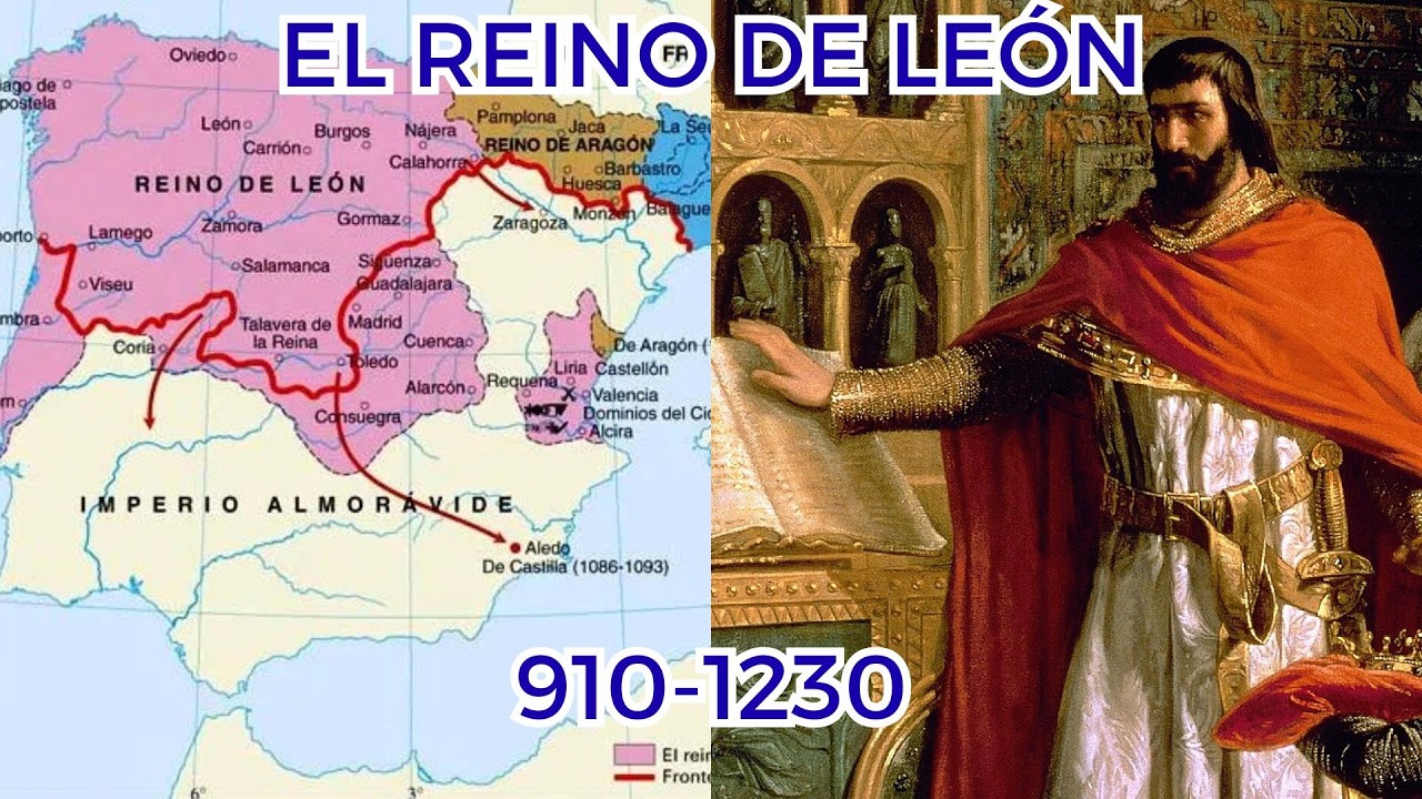 ¿Sabías que León fue un poderoso imperio? Reino de León 910-1230