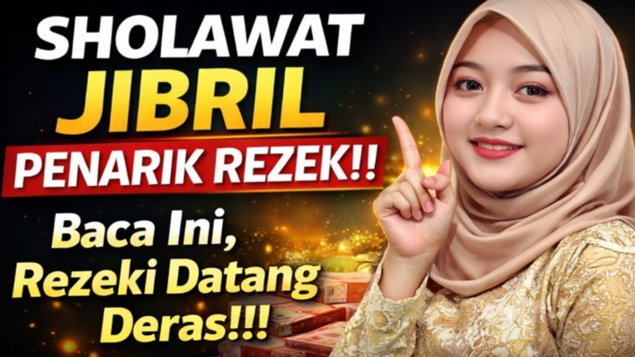 Jangan Tidur Dalam Beban Hidup dan Hutang | Sholawat Jibril Pelunas Hutang Paling Menenangkan