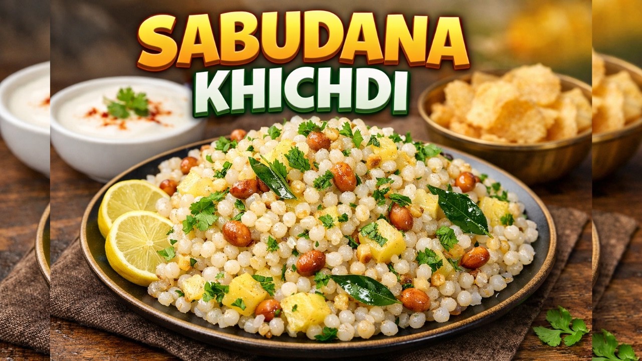 Sabudana Khichdi for Fast (Vrat Special) | Quick Breakfast Recipe