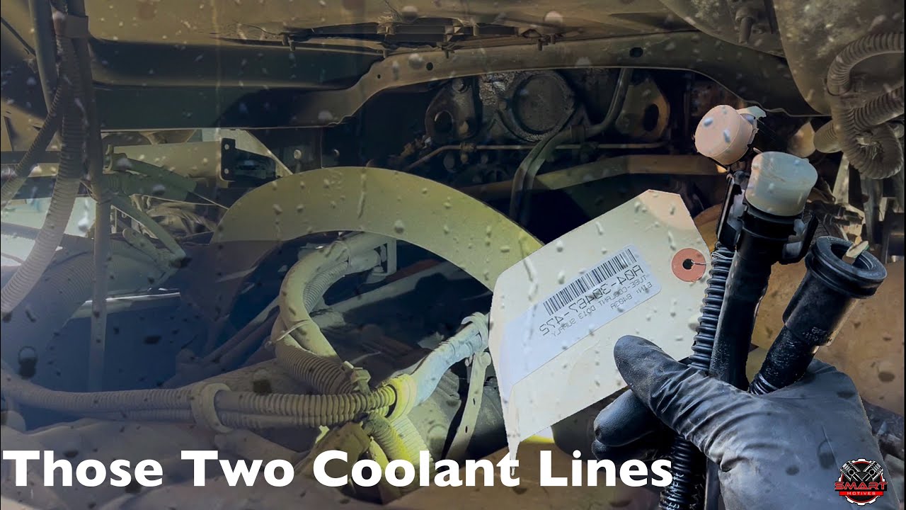 Freightliner Engine Supply Coolant Line To Def Tank