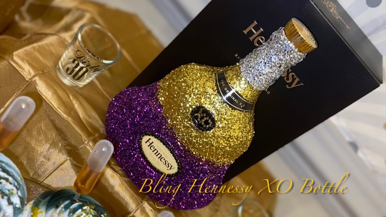 BLING - BLING | ✨ |HENNESSY XO - DIY BOTTLE