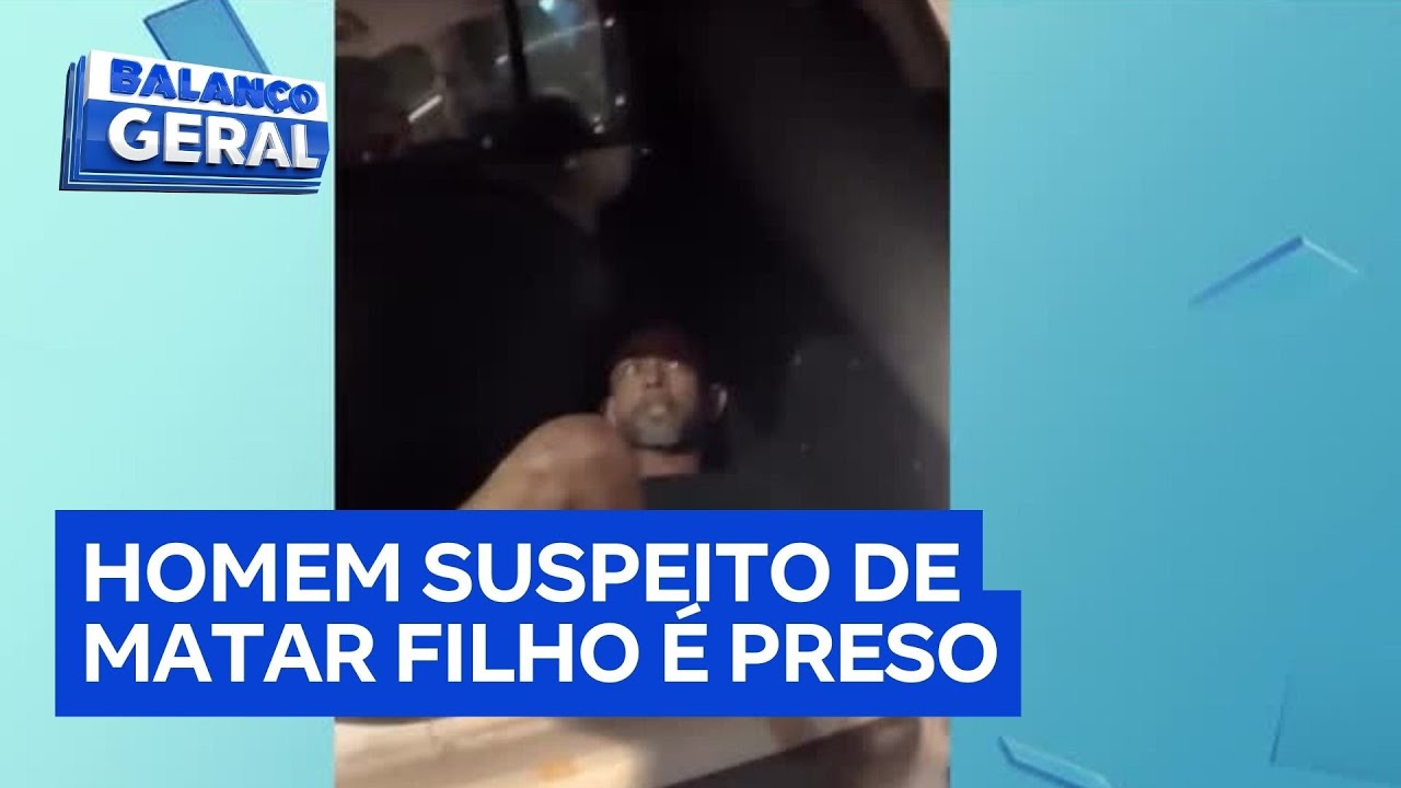 Homem suspeito de assassinar filho de três anos é preso em Manaus após mais de 30 horas de buscas