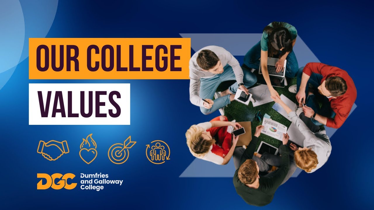 Dumfries and Galloway College | Our Values