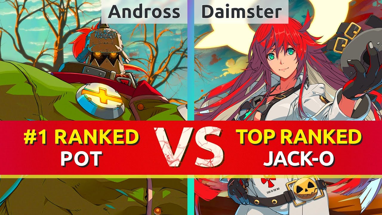 GGST ▰ Andross (#1 Ranked Potemkin) vs Daimster (TOP Ranked Jack-O). High Level Gameplay