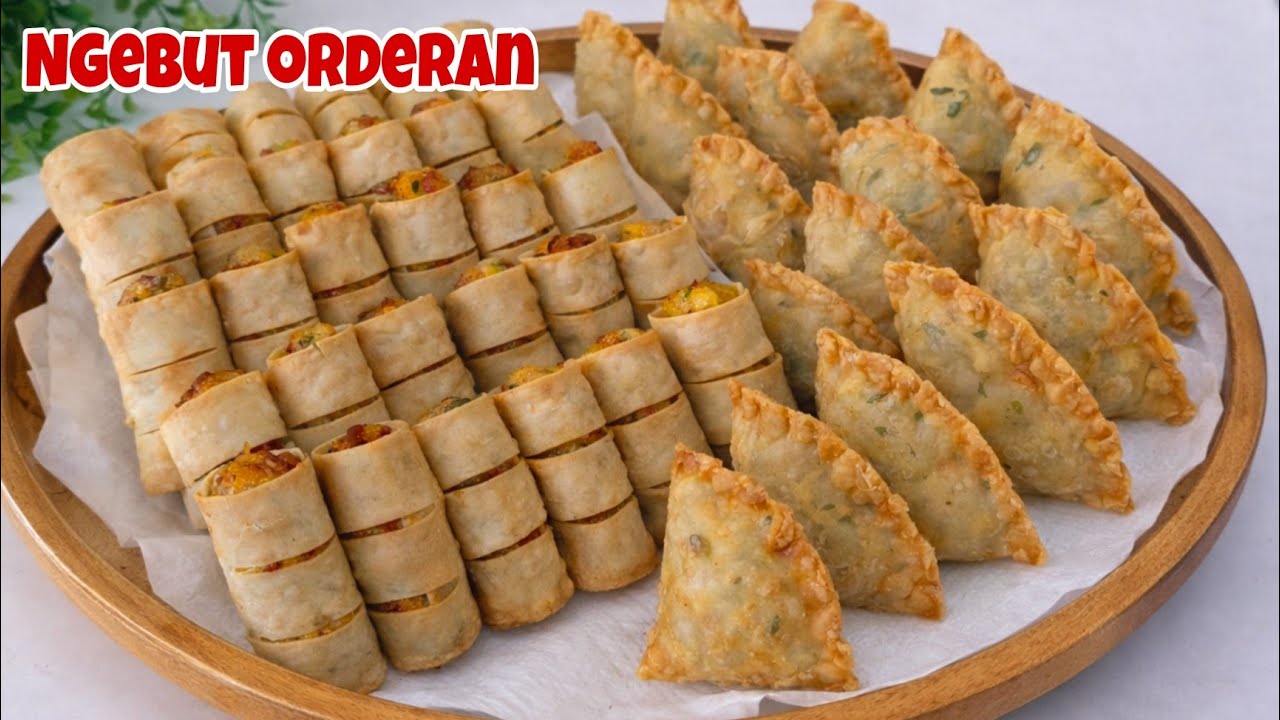 NGEBUT ORDERAN TIAP HARI JUALAN DARI RUMAH DENGAN 2 MENU GORENGAN KEKINIAN INI