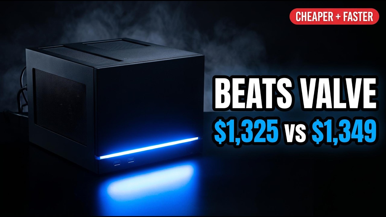 Самодельная Steam Machine против Valve &mdash; сборка за $1325, которая превосходит оригинал