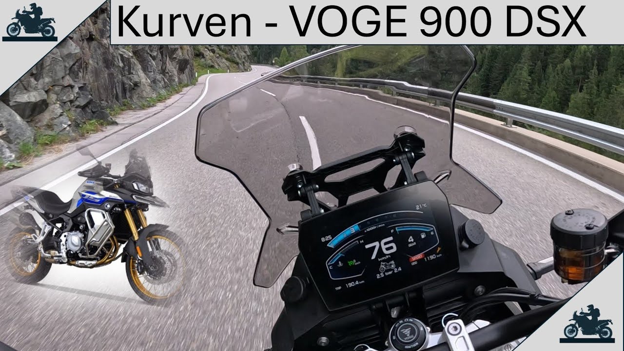 VOGE 900 DSX Kurven