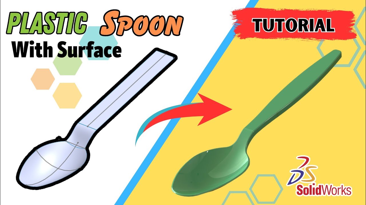SolidWorks Spoon ‼️How to make Spoon in SOLIDWORKS