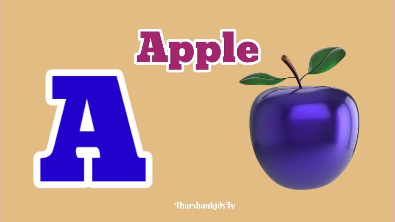 phonic song abcd song abc song abcd for kids aforapple bforball tharshankidsTv kids learnings video
