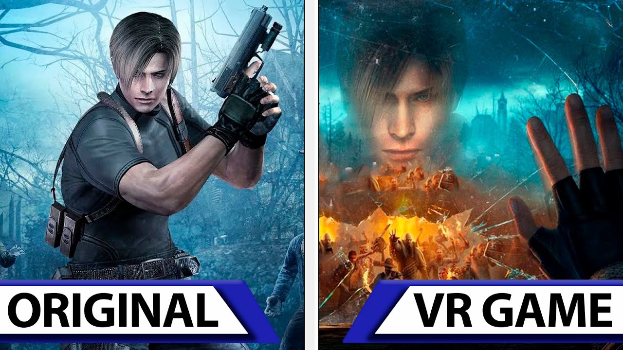 Resident Evil 4 | VR VERSION vs ORIGINAL GAME | Graphics & Gameplay Comparison