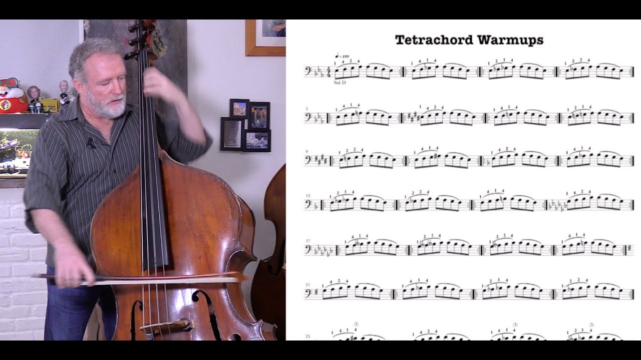 Incredibly Useful Exercises, TETRACHORD WARMUPS