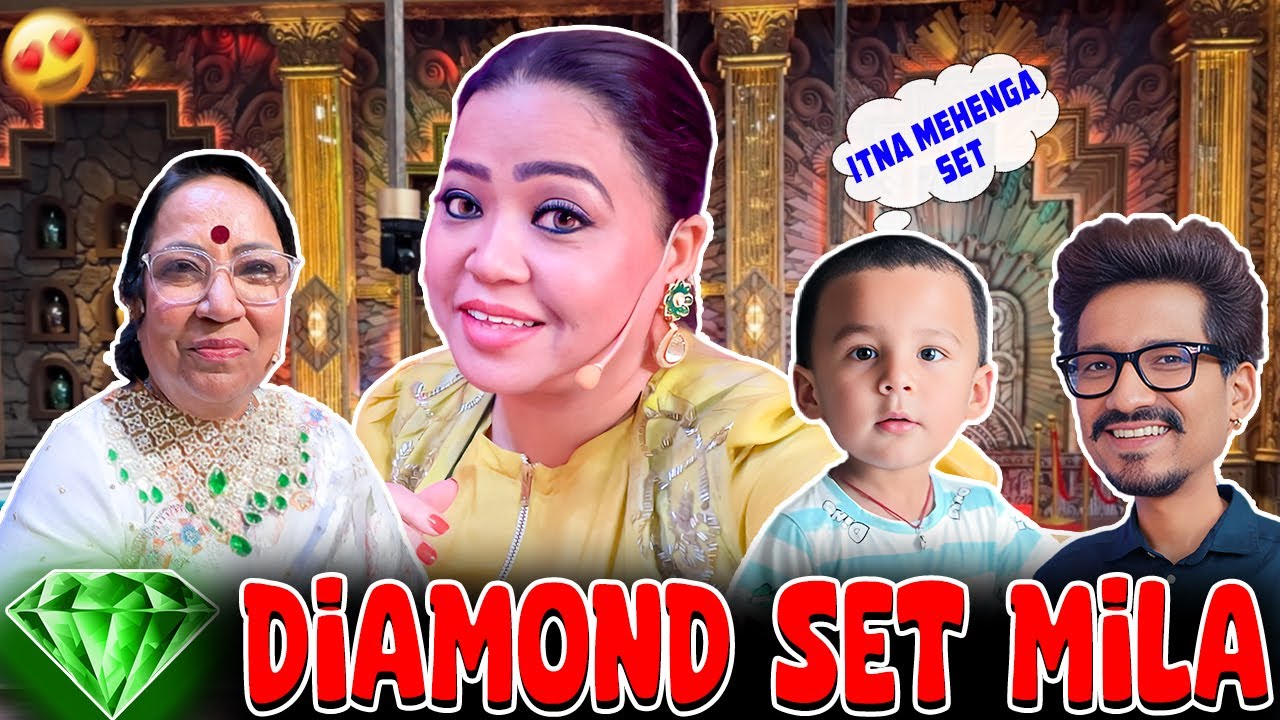 Diamond Set Mila 💎😍| Bharti Singh | Haarsh Limbachiyaa | Golla