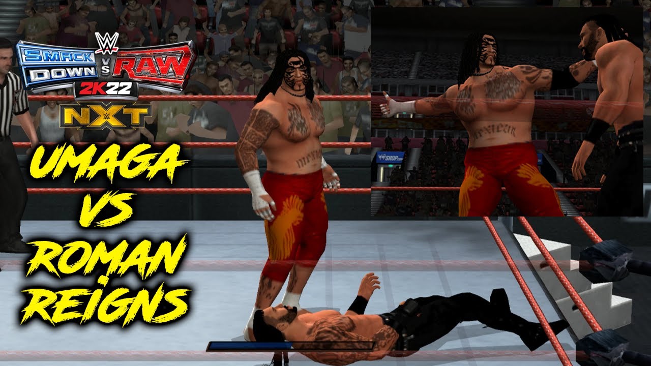 Umaga VS Roman Reigns | Battle Of Samoan Warriors | Svr2011 CAW TEST