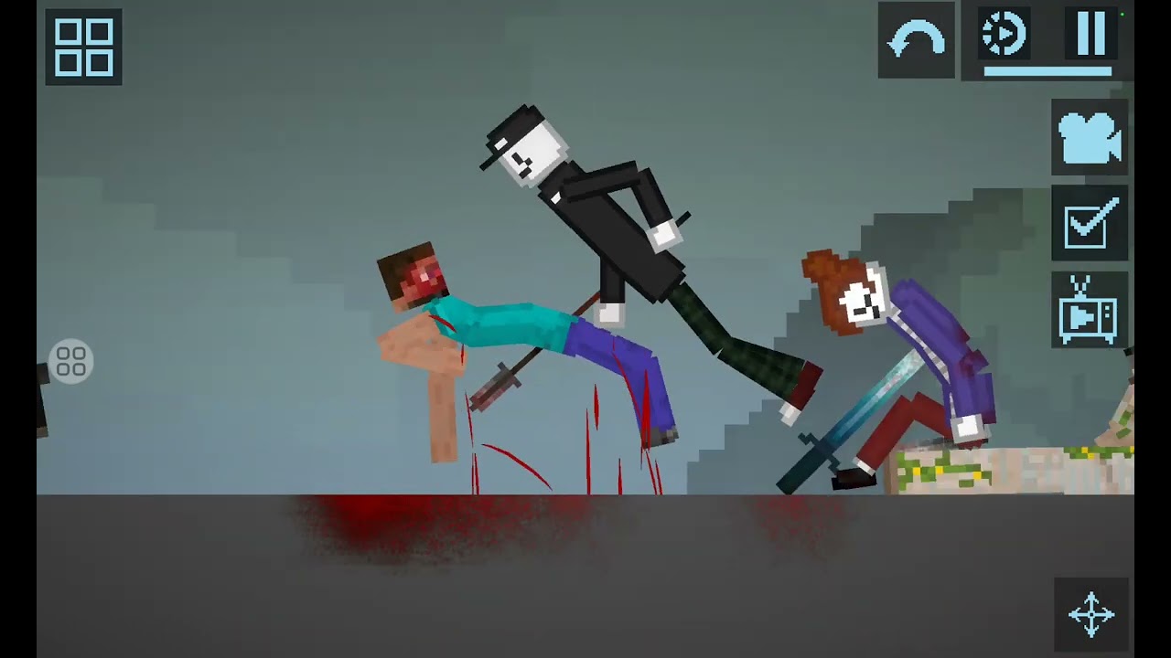 warga kotak kotak vs warga roblox