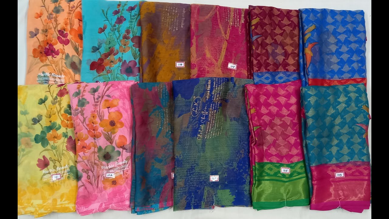Varieties of Saree Collections//(5.10.22)//RS Vintage Fashion
