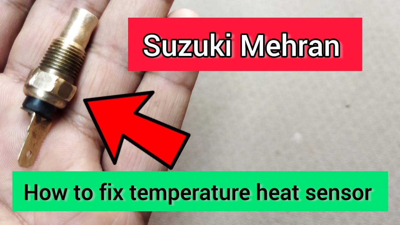 how to fix temperature heat gauge | (sensor)Suzuki Mehran