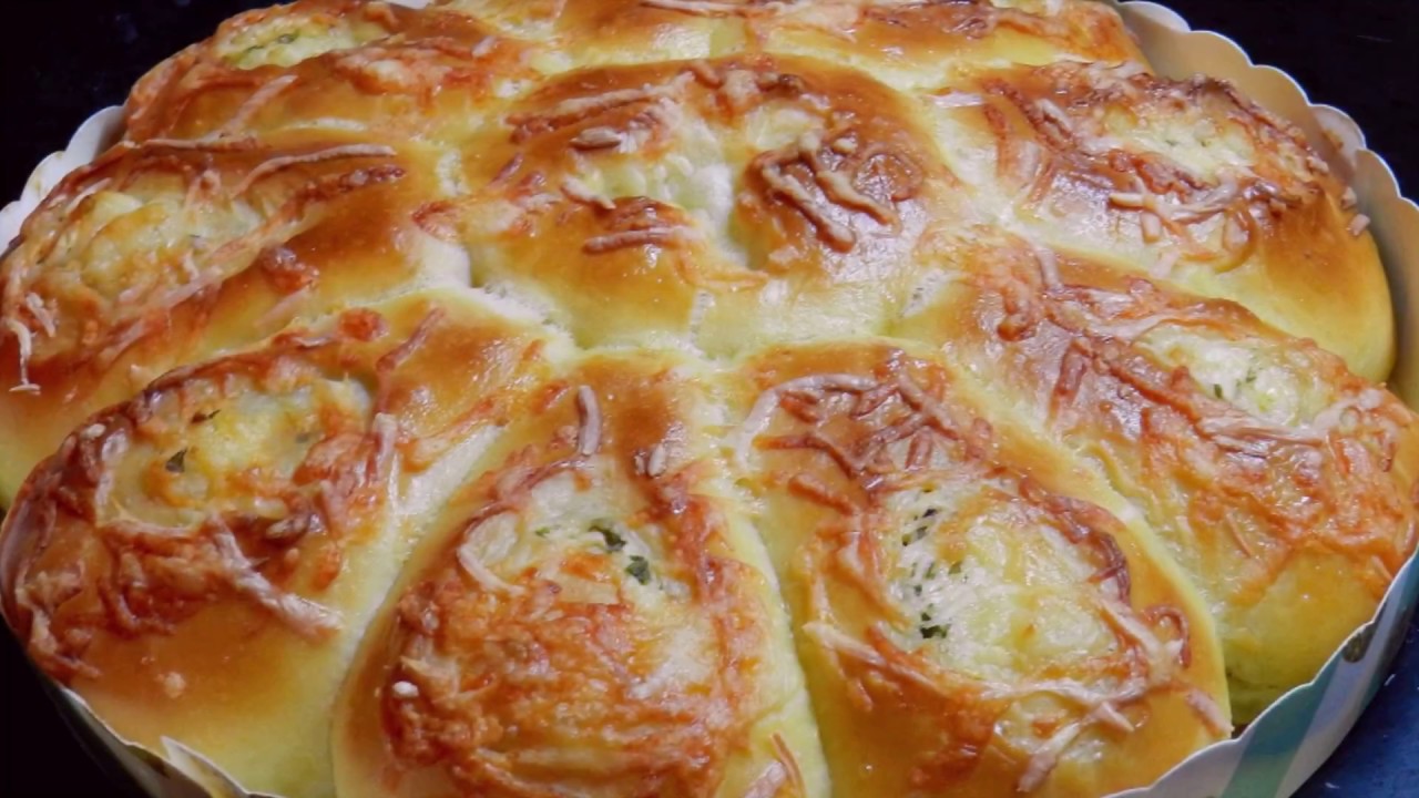 CHEESE BREAD | Scallions Cheese Soft Bread Recipe | Ninik Becker