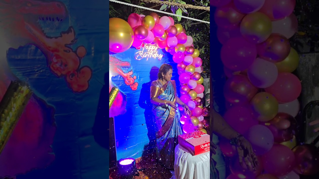Live video Birthday celebration 🙏#kavi #birthdaycelebration #bestmom #family #entertainment #emotion