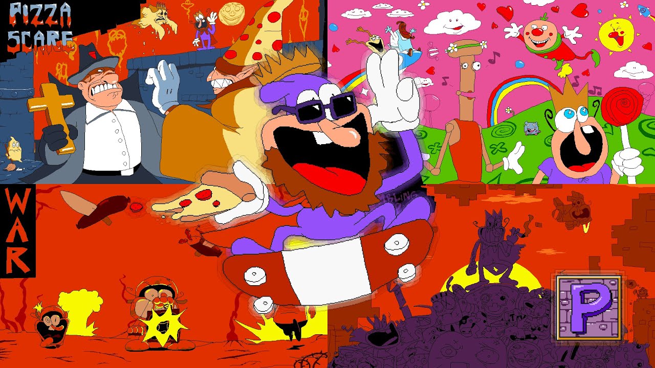 Pizza Tower Round 2 Update - Floor 5 - King Noyz - P Rank