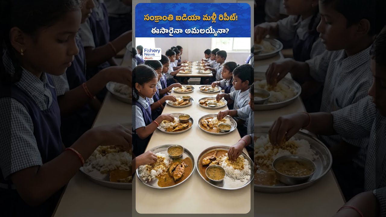 🐟 Will Fish Curry Be Added to School Mid-Day Meals in Telangana?