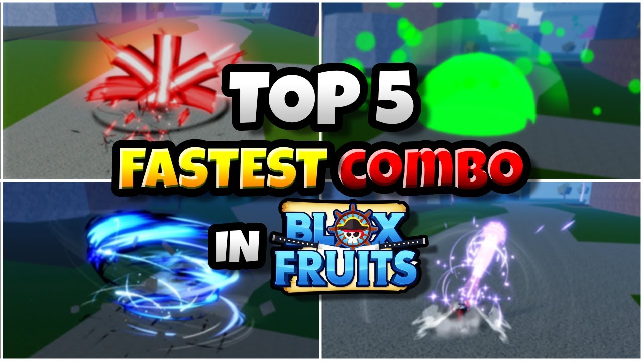 Top 5 The Fastest Combos in Blox Fruits update 21