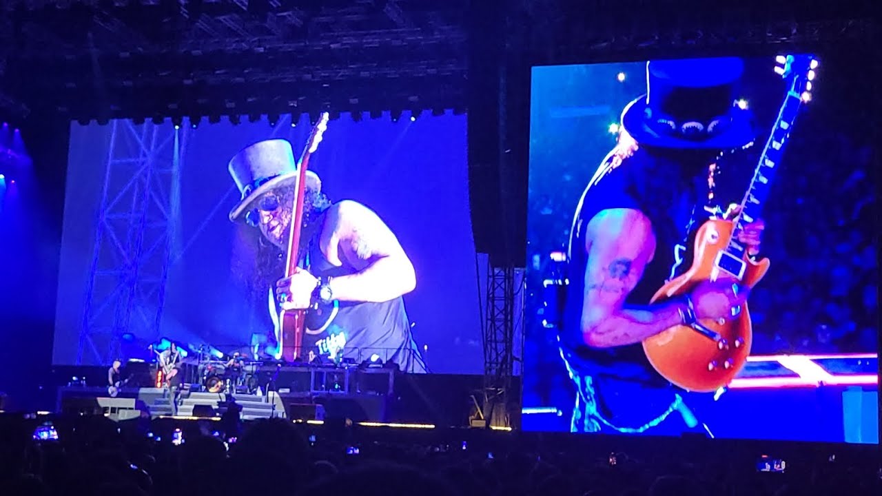 Guns N' Roses - Slash Guitar Solo (Live @Bucharest, Romania, 16.07.2023)