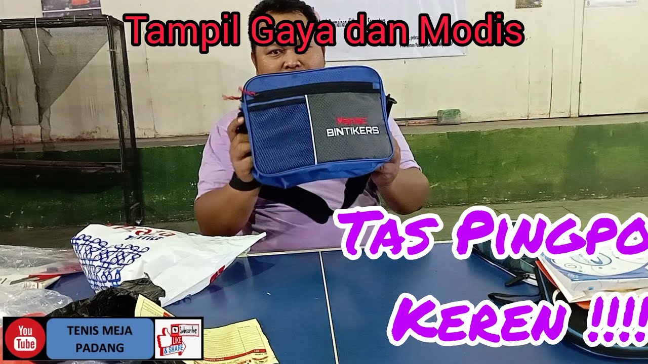 Tampil keren dengan TAS PINGPONG serba guna !!!!!