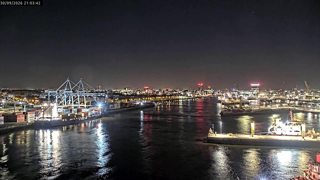 Dublin Port City View: Live Ship Movements on the River Liffey