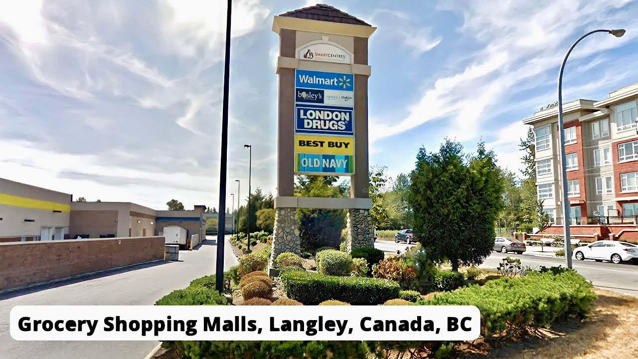 How to Go to Grocery Stores From Trinity Western Unversity? Langley, Canada, BC, asmr