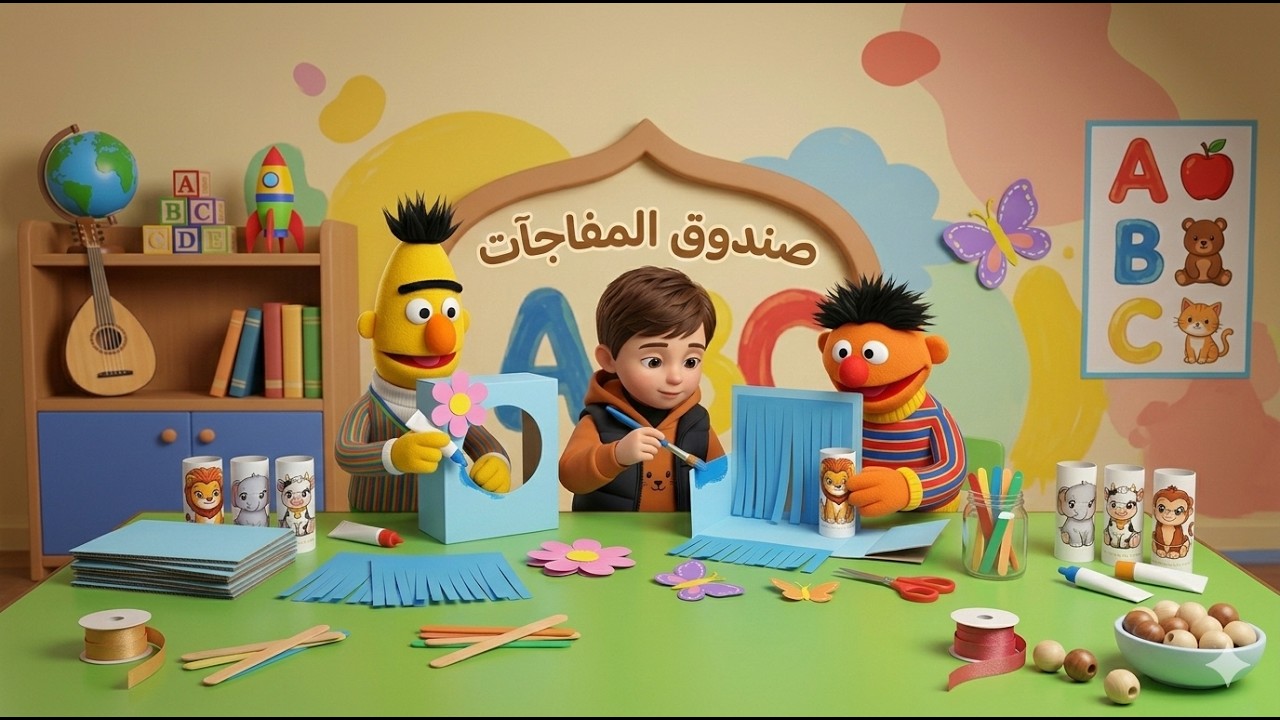 ماذا يوجد داخل صندوق المفاجآت؟ 🎁 رحلة الاستكشاف مع شمشون ونفنوف