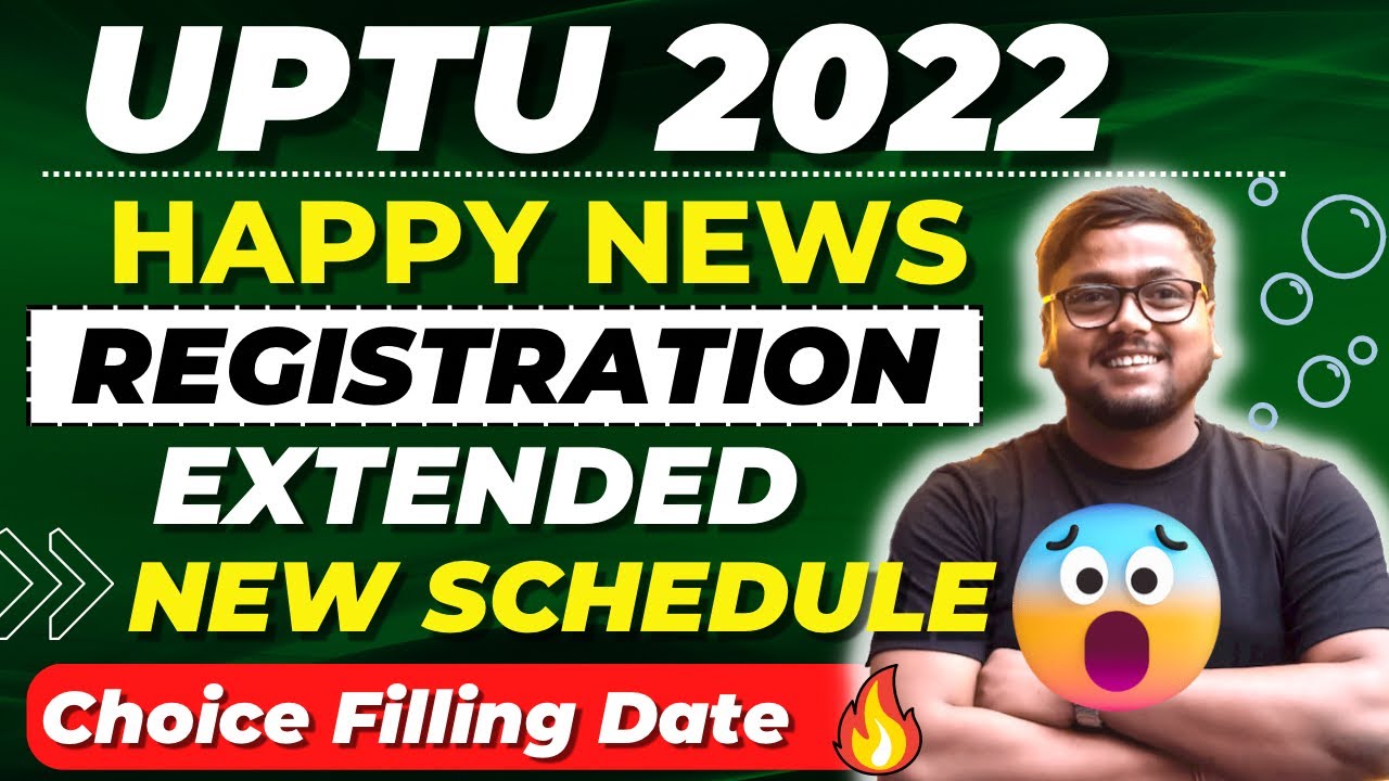 UPTU 2022 Happy News 😘 Schedule Extended New Dates 💯 | UPTU Counselling 2022 | AKTU Counselling