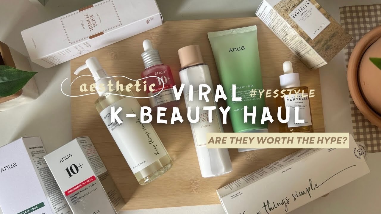 Viral K-Beauty Haul 2025 | Testing 