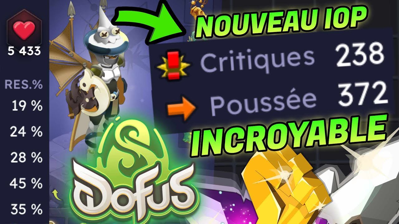 238 DO CRIT 372 DO POU, NOUVEAU STUFF IOP INSANE SUR DOFUS 3