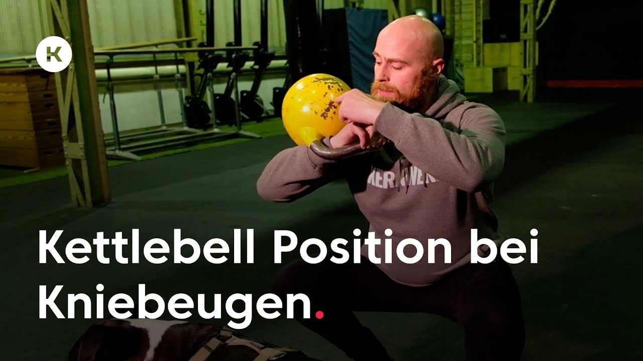 Kettlebell-Position bei Kettlebell Squats