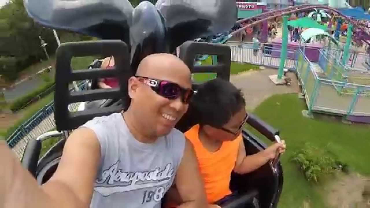 SeaWorld Visit 2015 : Riding with Jon