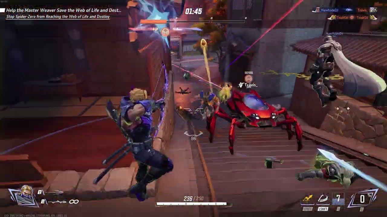 Hawkeye 33 and 1 killing it! The Fog helped me win!!!